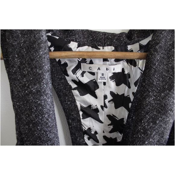 CAbi Grey Open Vest Top Small - Picture 4 of 6